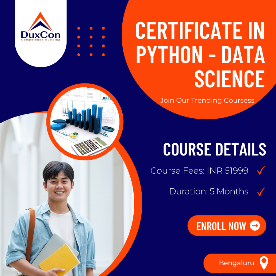 Certification in Python  at Duxcon, Bengaluru/Bangalore